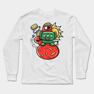 Alien Monster Space Long Sleeve T-Shirt